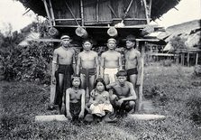 Sarawak: a group of Long Sibatu Kenyah people, c1900. Creator: Unknown.