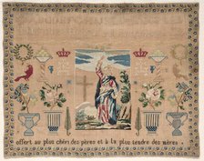 Sampler, 1800s. Creator: Unknown.