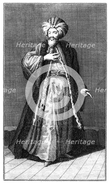 'A Turkish Gentleman', 19th century. Artist: Unknown