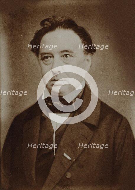 Mathematician Adolf Ferdinand Wenceslaus Brix (1798-1870). Creator: Anonymous.