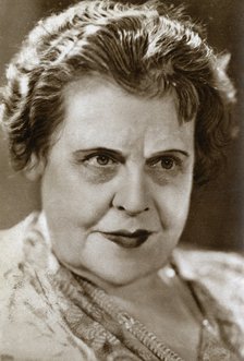 Marie Dressler, Canadian actress, 1933. Artist: Unknown