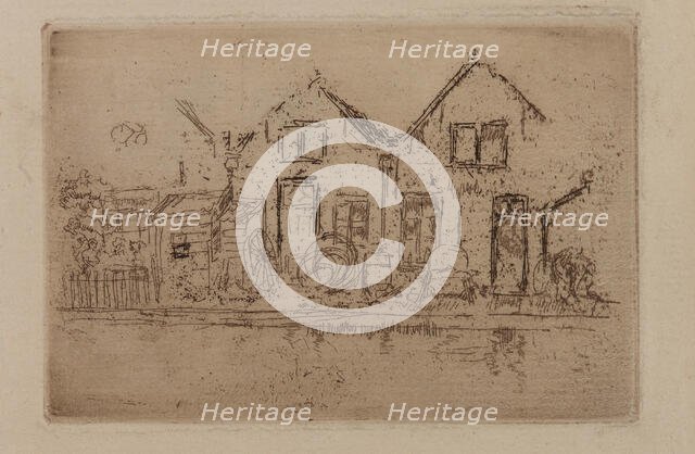 The Little Wheelwright's, 1884. Creator: James Abbott McNeill Whistler.