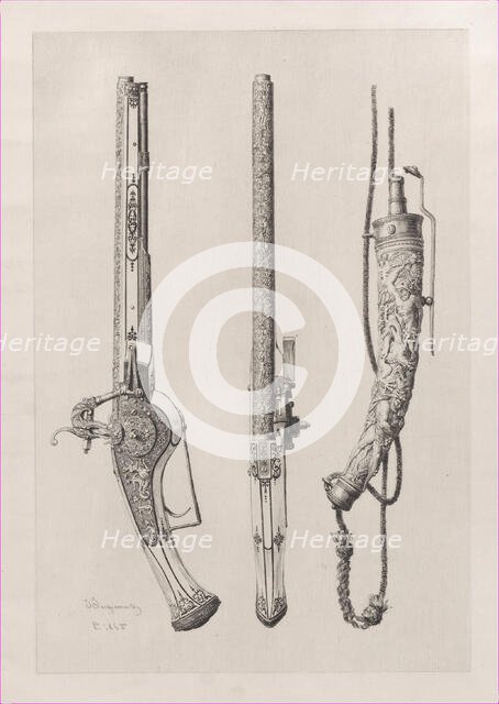 Arms of the XVIth Century, 1865. Creator: Jules-Ferdinand Jacquemart.