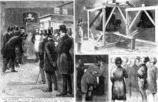 The Clock and Bells at the Royal Courts of Justice, 1883. Creator: Unknown.