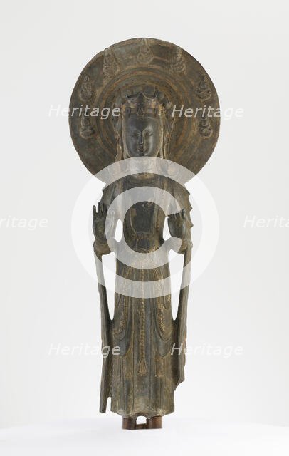 Standing Bodhisattva, Early Sui dynasty, 581-600. Creator: Unknown.