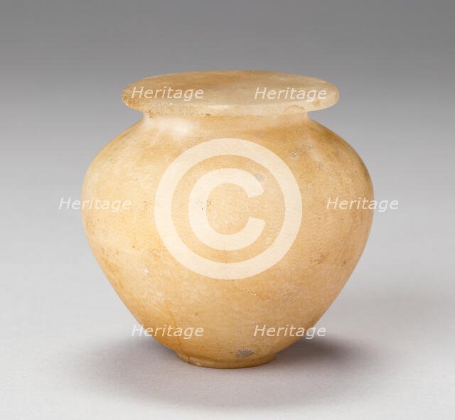 Vessel, Egypt, Old Kingdom, Dynasty 4-6 (about 2613-2181 BCE). Creator: Unknown.