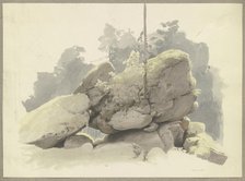 Cairn, 1844. Creator: Carl Theodor Reiffenstein.