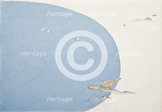 A Thousand Grasses (Chigusa) (image 26 of 33), 1900. Creator: Kamisaka Sekka.