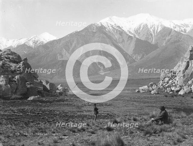 Mount Torless, from Castle Hill, c1880s. Creator: Burton Brothers.