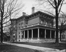 Pres[ident] Harrison House, North Delaware Street,Indianapolis, Ind., c1904. Creator: Unknown.