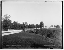 Scene in Lake Park, Milwaukee, between 1890 and 1901. Creator: Unknown.