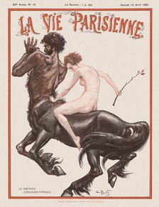 La Vie Parisienne Magazine Cover, 1921. Artist: Anonymous  
