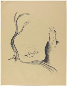Der Baum der Sehnsucht (The Tree of Longing), 1920. Creator: Heinrich Hoerle.