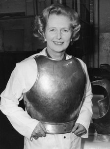 The 'Iron Lady' puts on her armour, Coventry, 9th September 1978. Artist: Unknown