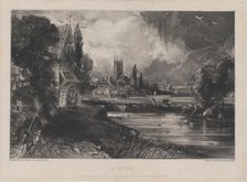 A Mill, 1832. Creator: David Lucas.