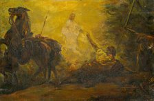 Conversion of Paul, 1900. Creator: Arpad Feszty.