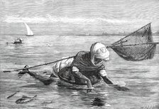 The Royal Visit to India: Pala Fishermen on the Indus, 1876. Creator: Unknown.