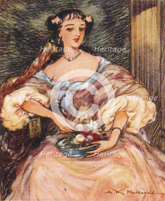 Barbara Palmer (nee Villiers), 1st Duchess of Cleveland, Countess of Castlemaine (1640-1709), 1937. Artist: Alexander K MacDonald