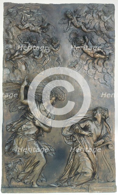 The Annunciation, c. 1583. Creator: Alessandro Vittoria.