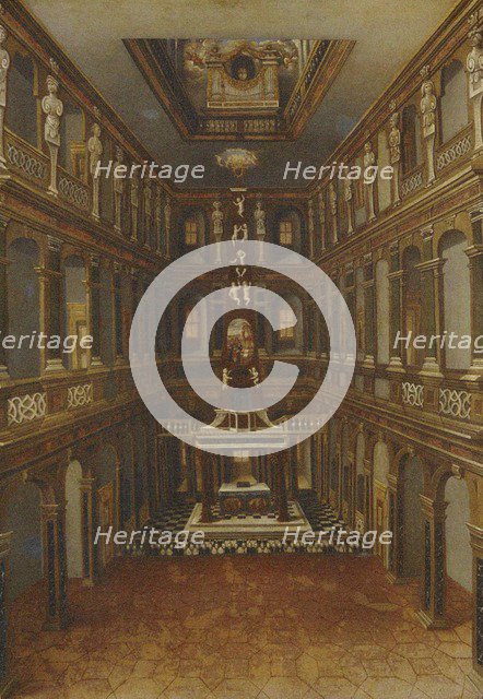 Schlosskirche (court chapel), called the Himmelsburg, with an organ.