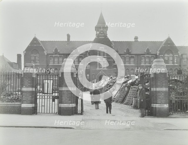 Hackney Downs School, London, 1941.  Artist: Unknown.