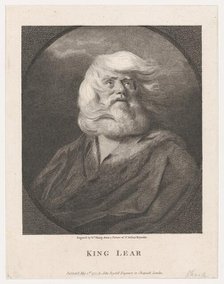King Lear, 1783. Creator: William Sharp.