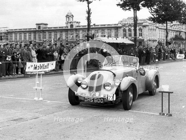 1947 Healey 2.4 special body on 1952 Welsh rally. Creator: Unknown.