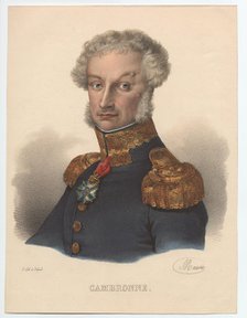 Portrait of Pierre Cambronne (1770-1842), 1835. Artist: Anonymous  