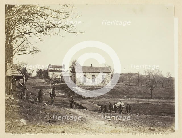 Stone Church, Centreville, Virginia, March 1862. Creators: Barnard & Gibson, George N. Barnard, James F. Gibson.