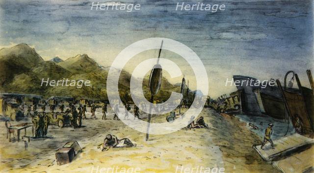 'The Invasion of Italy', 1944. Creator: Edward Ardizzone.