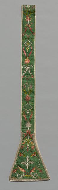 Embroidered Stola, 1700s. Creator: Unknown.