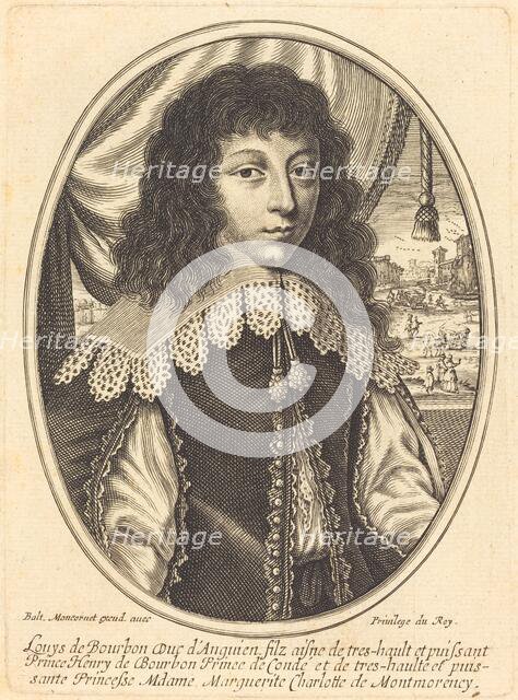 Louis II de Bourbon-Condé. Creator: Balthasar Moncornet.