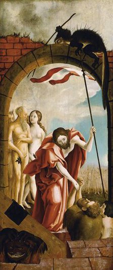 Christ in Limbo, 1520. Creator: Anon.