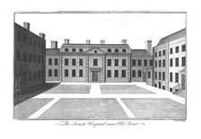 'The French Hospital near Old Street.', c1756. Artist: Benjamin Cole.