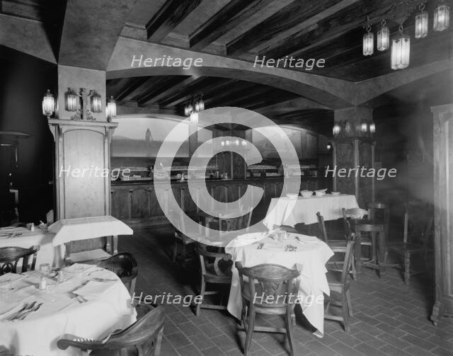Hotel Utica, the cafe, Utica, N.Y., between 1905 and 1915. Creator: Unknown.