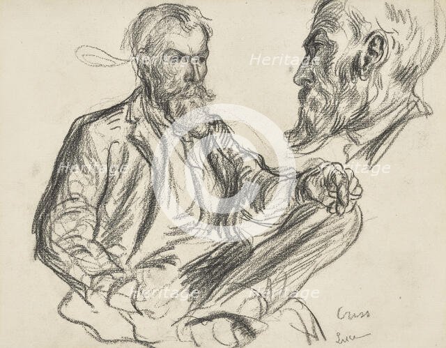 Portrait of Henri Edmond Cross (1856-1910). Creator: Luce, Maximilien (1858-1941).