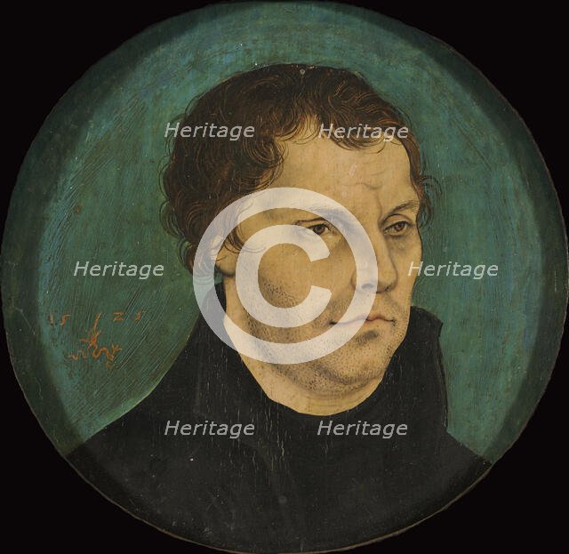 Portrait of Martin Luther (1483-1546), 1525. Creator: Cranach, Lucas, the Elder (1472-1553).