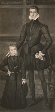 'Henry Lord Darnley, and his Brother Charles', c16th century, (1904). Artist: Unknown.