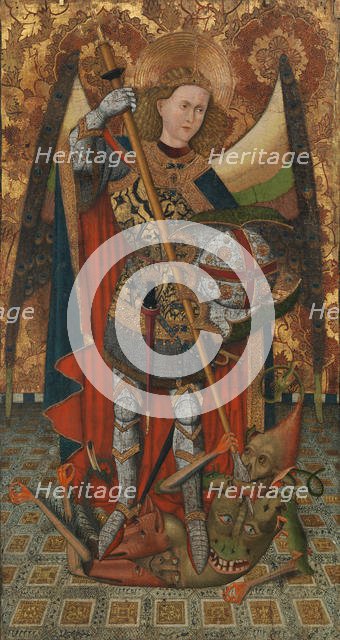 Saint Michael, 1450-1500. Creator: Master of Belmonte.
