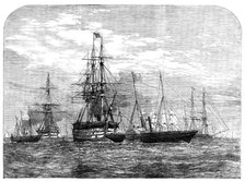 Her Majesty en route for Cherbourg, 1858. Creator: Unknown.