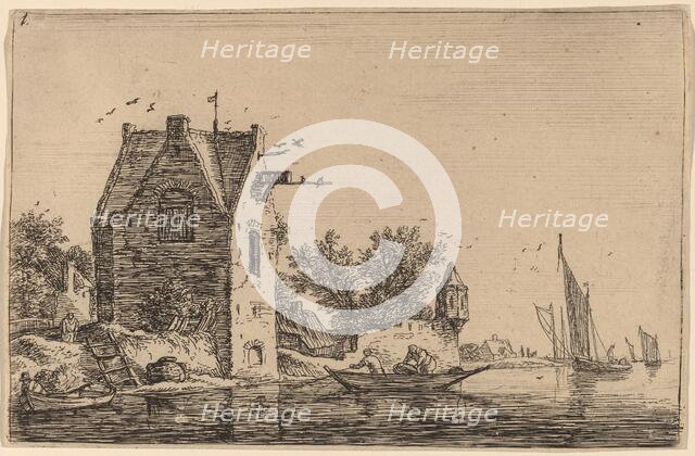 The Sentry Box on the Wall. Creator: Anthonie Waterloo.