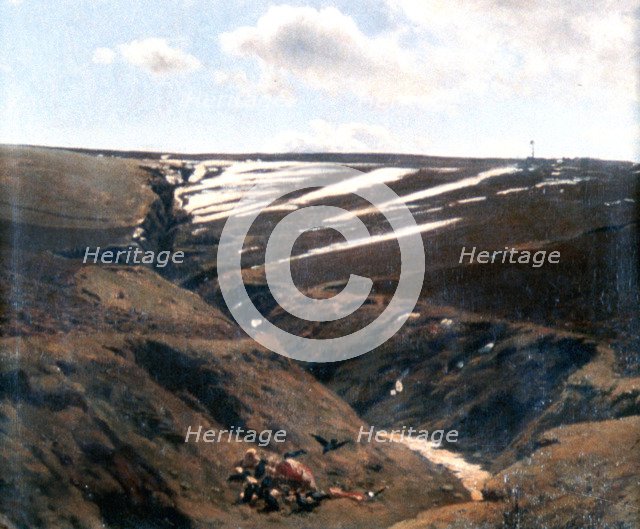 'Thawing Snow', 1884-1895. Artist: Pal Szinyei Merse