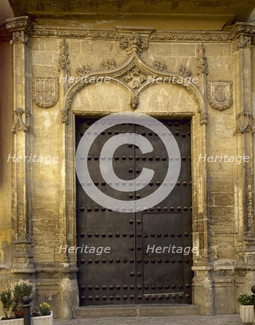 Palace of the Duque de Abrantes, Granada, Andalusia, Spain, 16th century (2002).  Creator: LTL.
