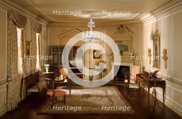 A21: Virginia Parlor, 1758-87, United States, c. 1940. Creator: Narcissa Niblack Thorne.