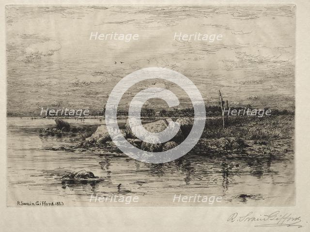 The Month of the Apponigansett. Creator: Robert Swain Gifford (American, 1840-1905).