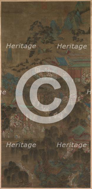 Court Ladies in the Imperial Palace, 1271-1368. Creator: Unknown.