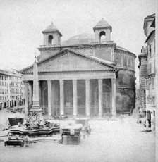 The Pantheon, Rome, Italy, late 19th century. Artist: Unknown