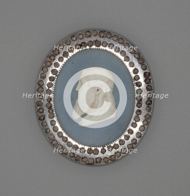 Medallion with Plato, Burslem, Late 18th century. Creator: Wedgwood.