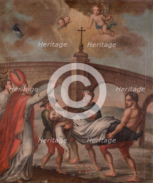 The recovery of Saint John Nepomuk, c1800. Creator: Anonymous ().
