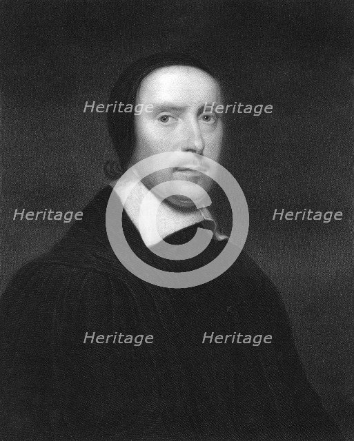 Jeremy Taylor, 17th century Anglican clergyman, (1836).Artist: W Holl